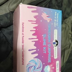 New unicorn surprise slime kit